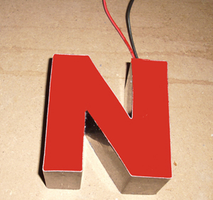 新型液態(tài)有機玻璃(亞克力)字